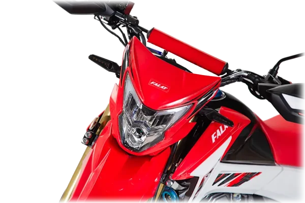 موتورسیکلت فلات CRF 200 | کله چراغ موتور با چراغ های LED