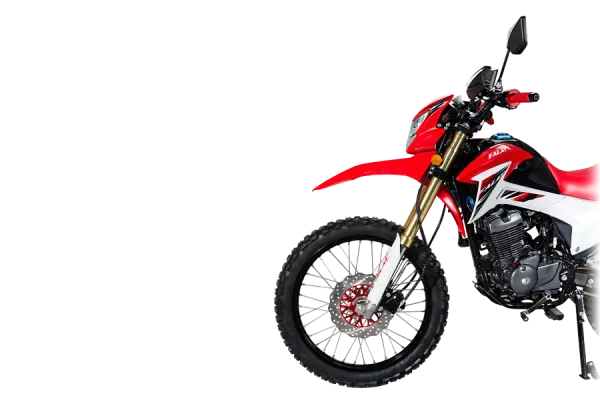 موتورسیکلت فلات CRF 200 | نمای جلو موتور
