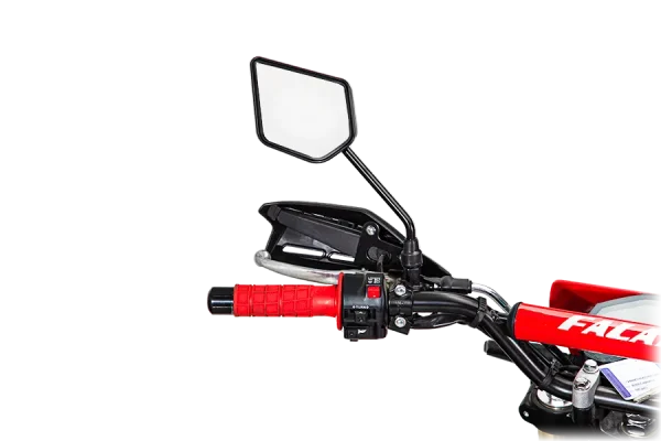 موتورسیکلت فلات CRF 200 | آینه و فرمان سمت چپ