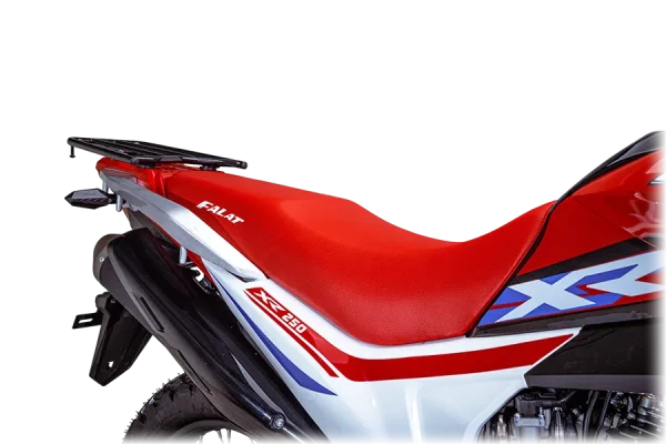 موتورسیکلت فلات XR 250 | نمای زین موتور