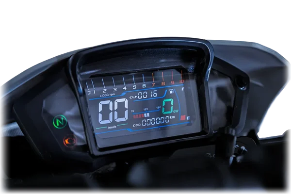 موتورسیکلت فلات XR 250 | کیلومتر شمار دیجیتال