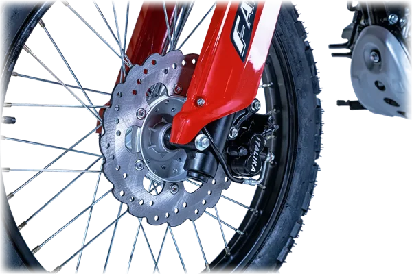 موتورسیکلت فلات XR 250 | ترمز دیسکی ABS